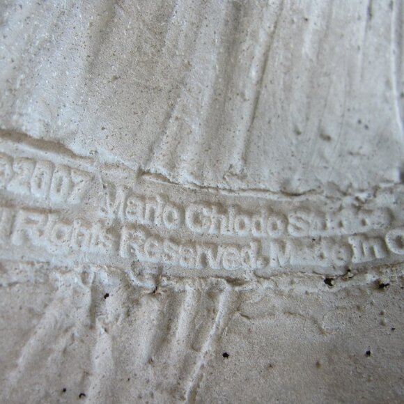 Melting Scream Mask Halloween Horror Chlodo Studios Gray Latex Adults OSFM - Picture 5 of 6